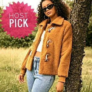 Last ONE❤Teddy Duffel Jacket